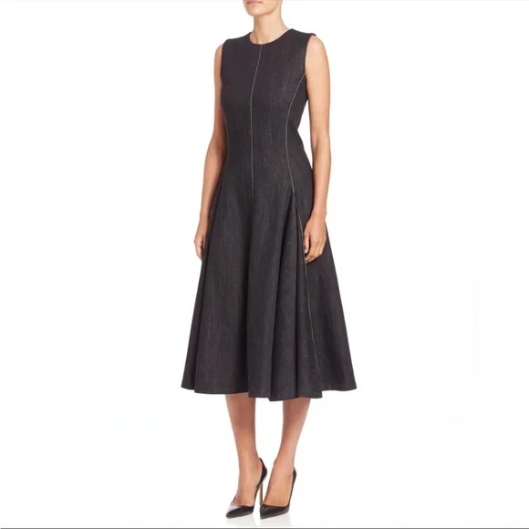 【Ralph Lauren】 PURPLE LABEL denim DRESS Ralph Lauren Purple Label | Dresses | Denim Dress Back Zip